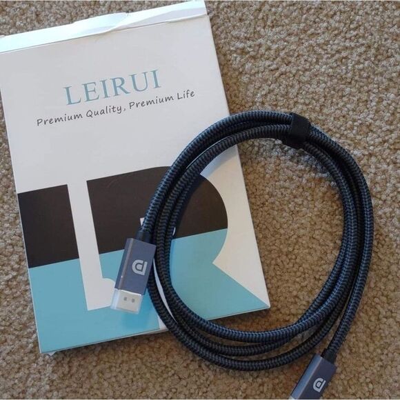 DISPLAY Port Cable 10' 1.2 DP to DP Cable (4K) NEW - Picture 5 of 5